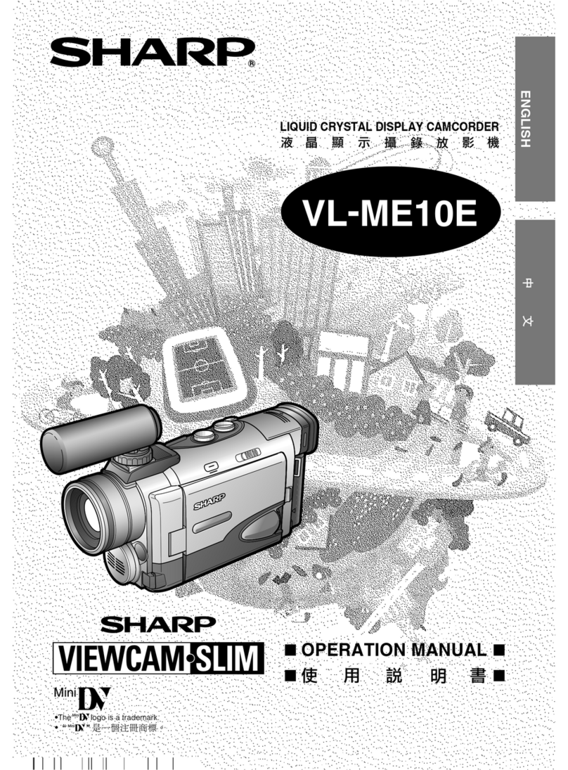 Sharp ViewCam-Slim VL-ME10E User manual