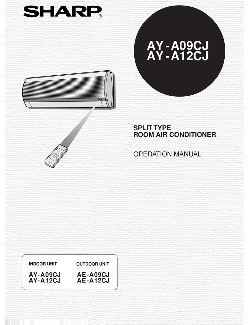 Sharp AE-A09CJ User manual