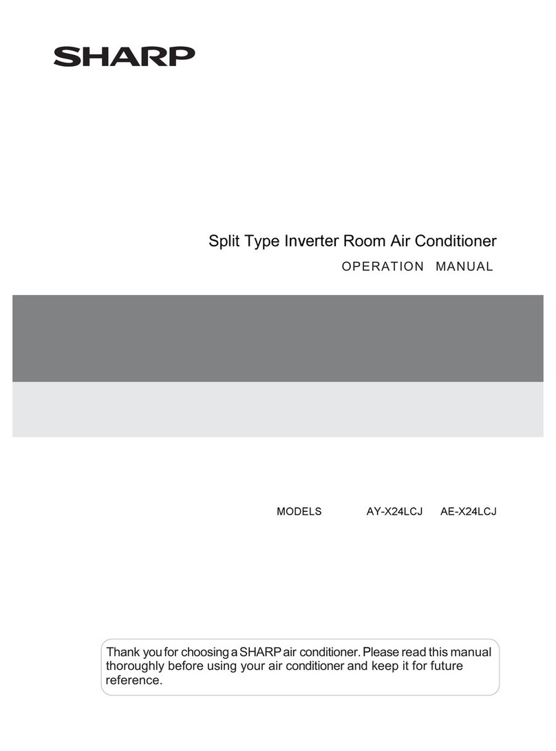 Sharp AE-X24LCJ User manual