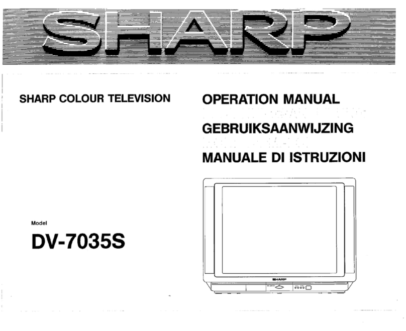 Sharp DV-7035S User manual
