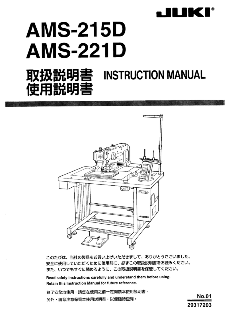 JUKI AMS-215D User manual