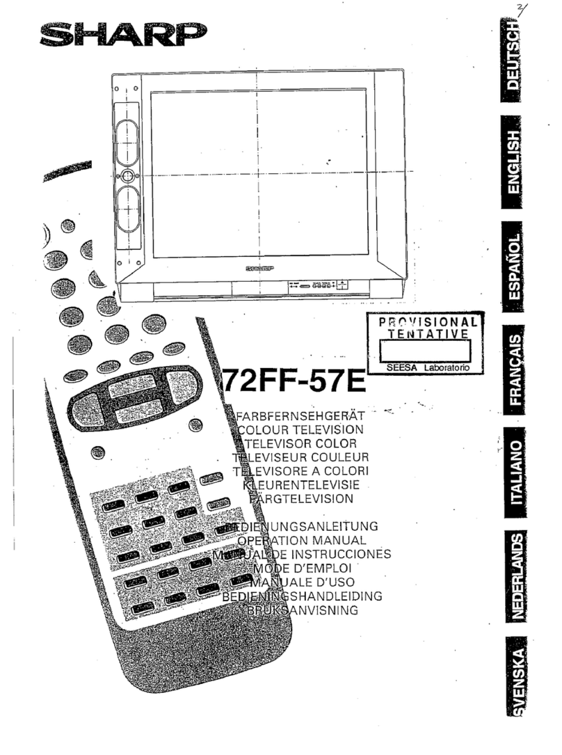 Sharp 72FF-57E User manual