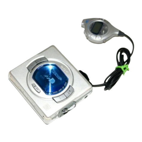 Sharp MD-S301H User manual
