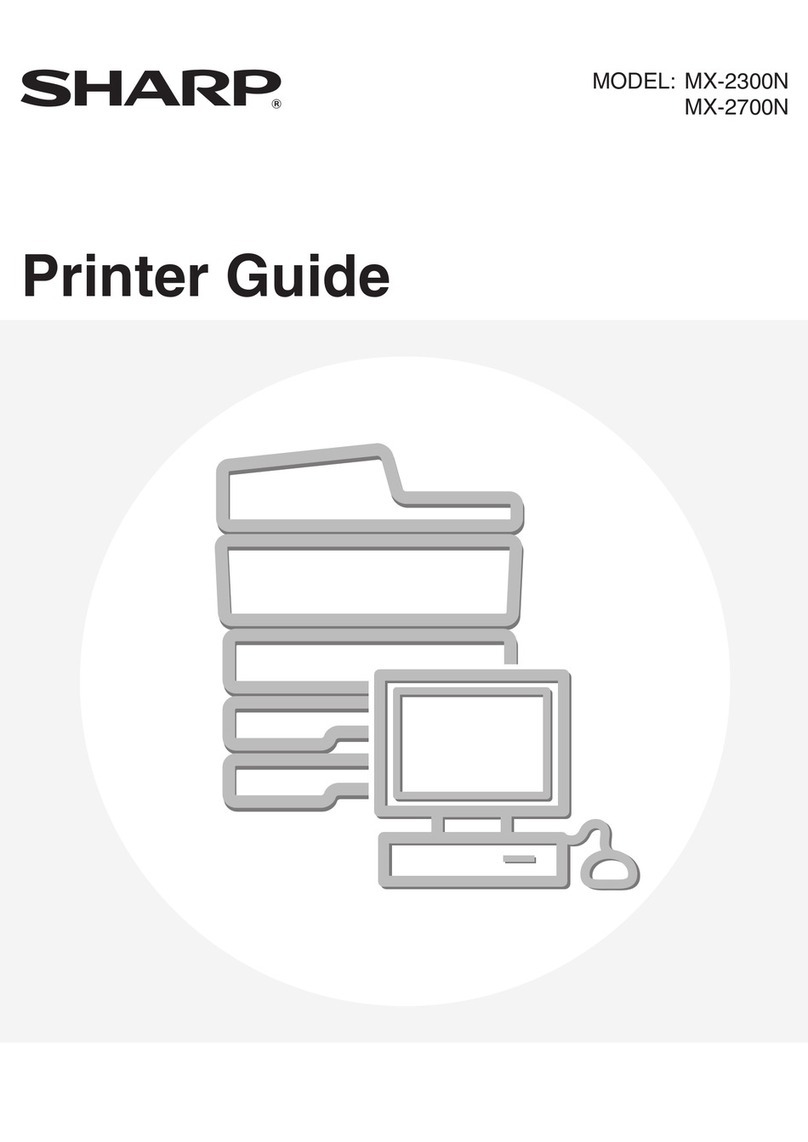 Sharp MX-2300N Guide User manual