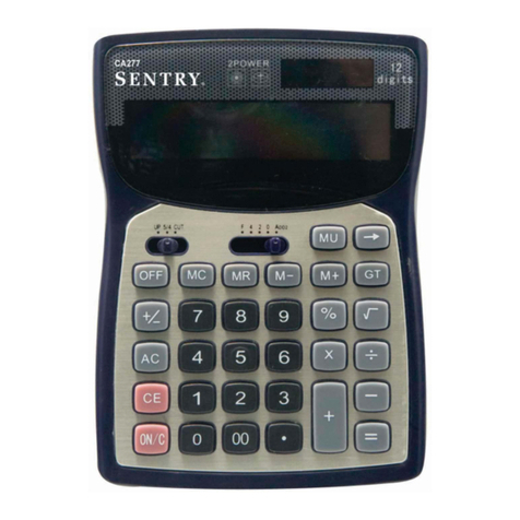 Sentry CA277 User manual