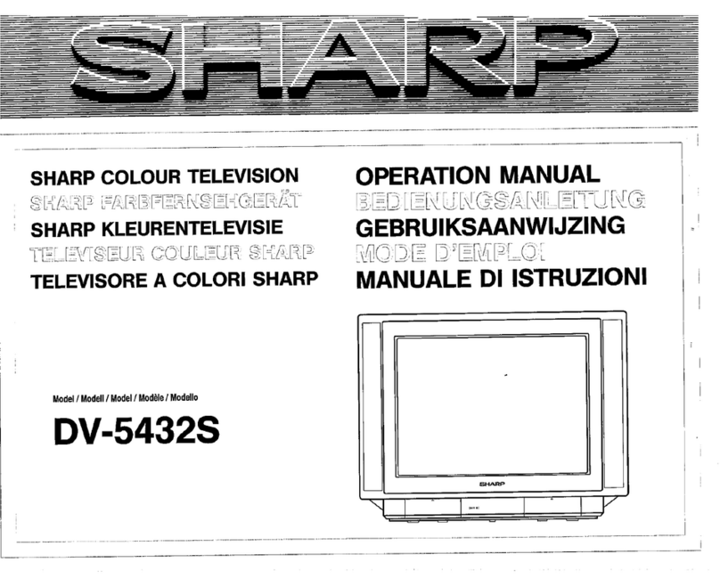 Sharp DV-5432S User manual