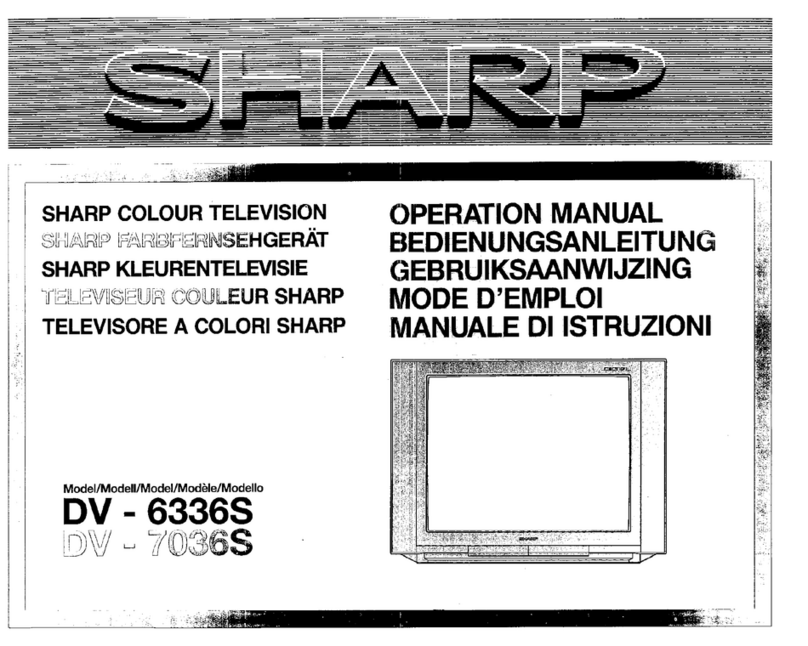Sharp DV-6336S User manual