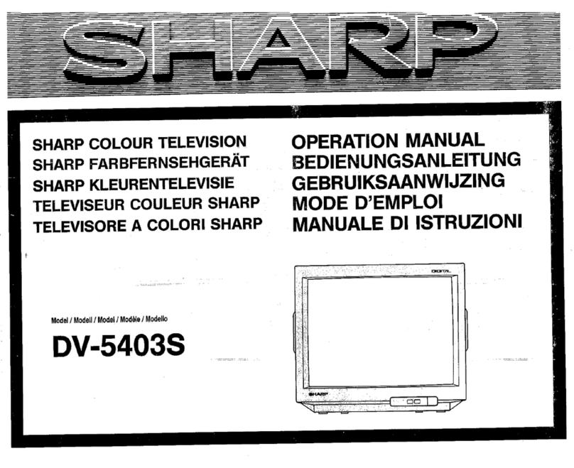 Sharp DV-5403S User manual