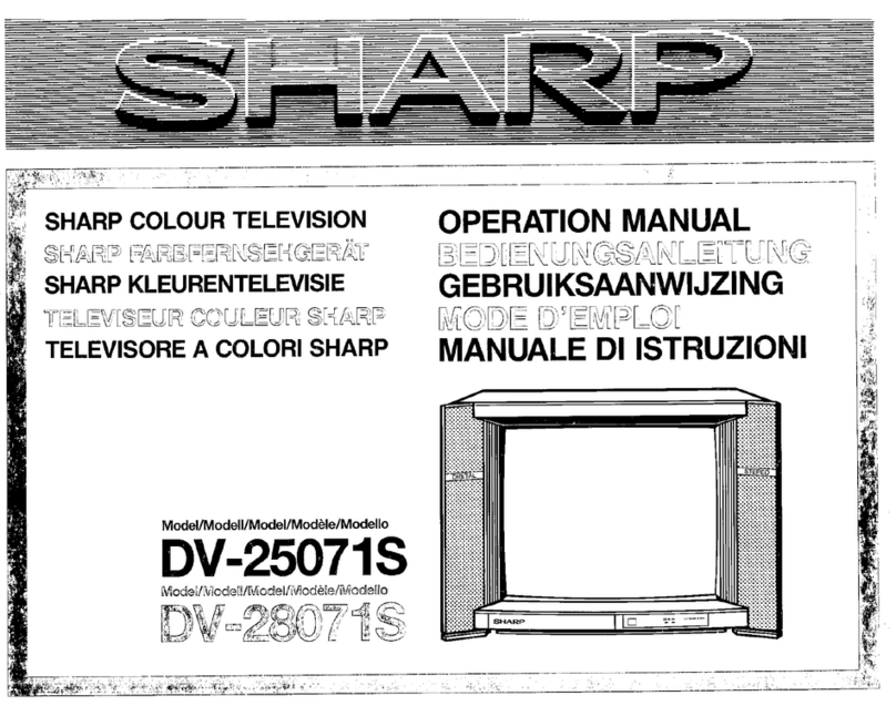 Sharp DV-25071S User manual