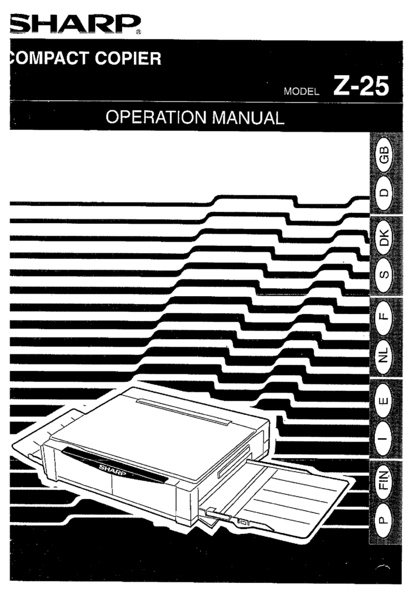 Sharp Z-25 User manual