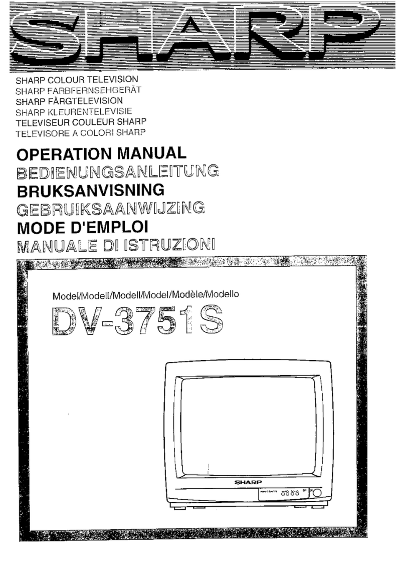 Sharp DV-3751S User manual