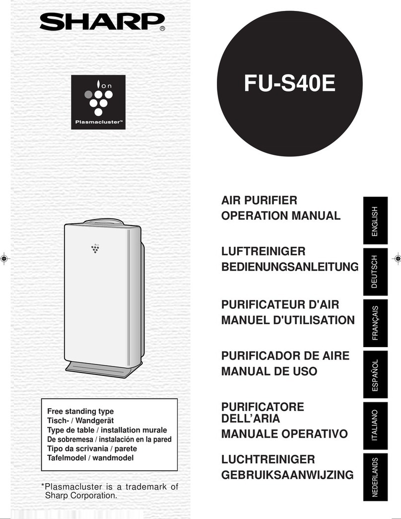 Sharp FU-S40E User manual