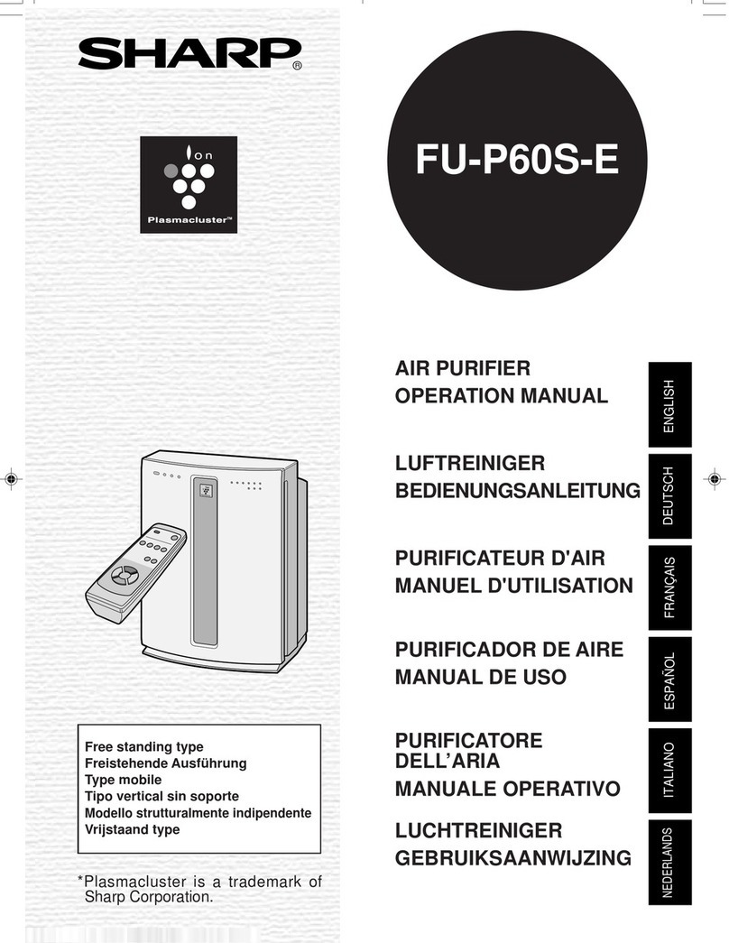 Sharp FU-P60S-E User manual