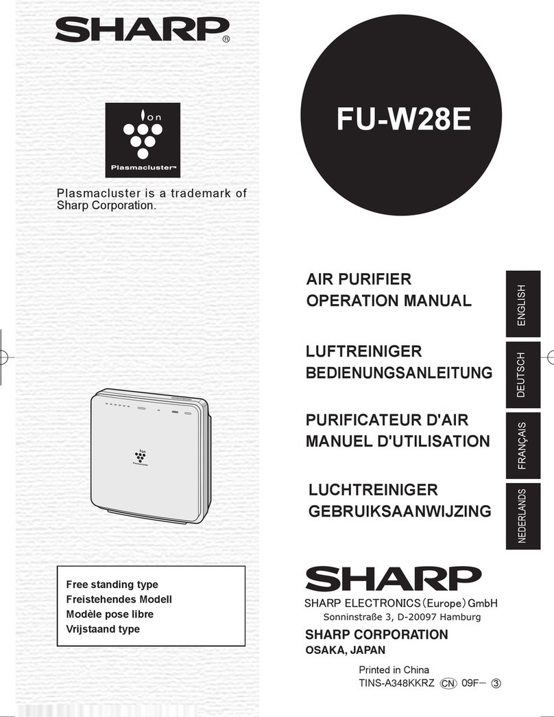Sharp FU-W28E User manual
