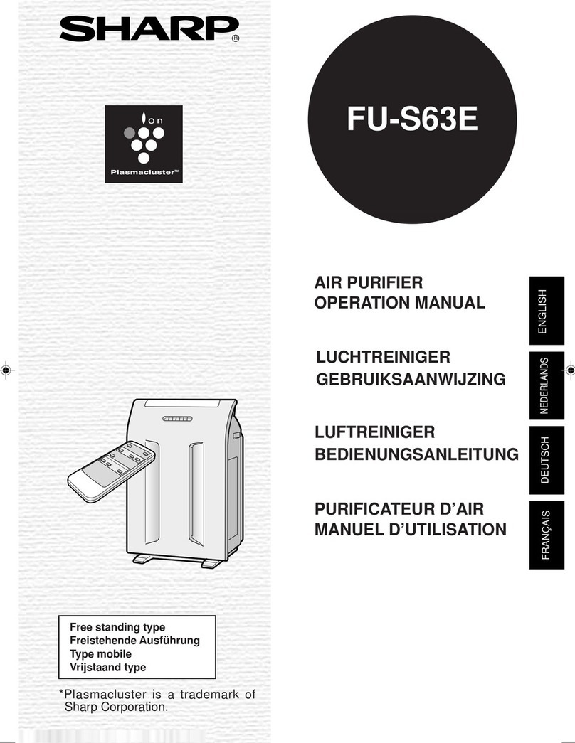 Sharp FU-S63E User manual