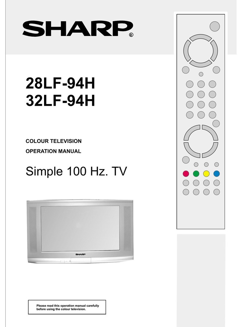 Sharp 28LF-94H User manual