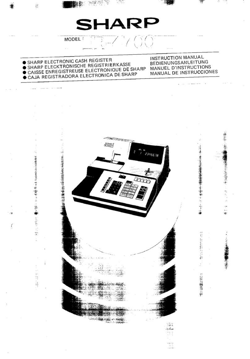 Sharp ER-4700 User manual