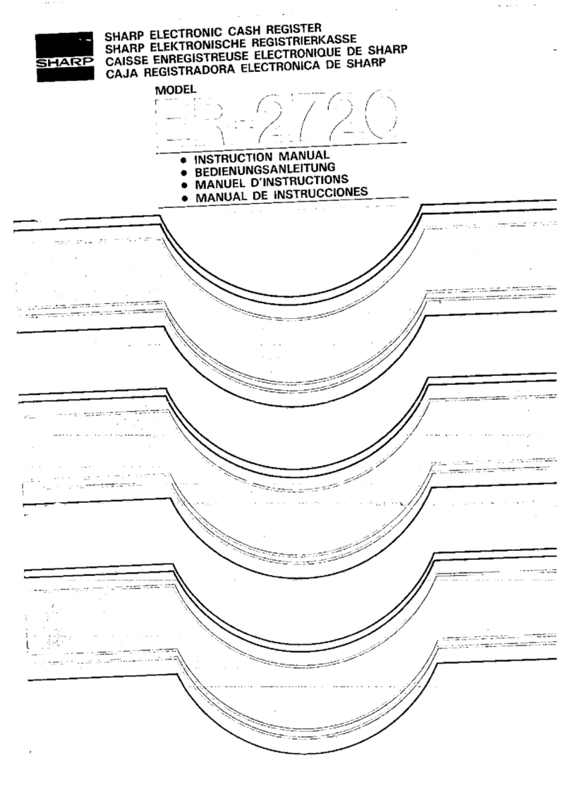 Sharp ER-2720 User manual