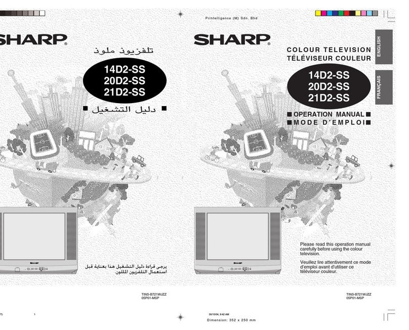 Sharp 14D2-SS User manual