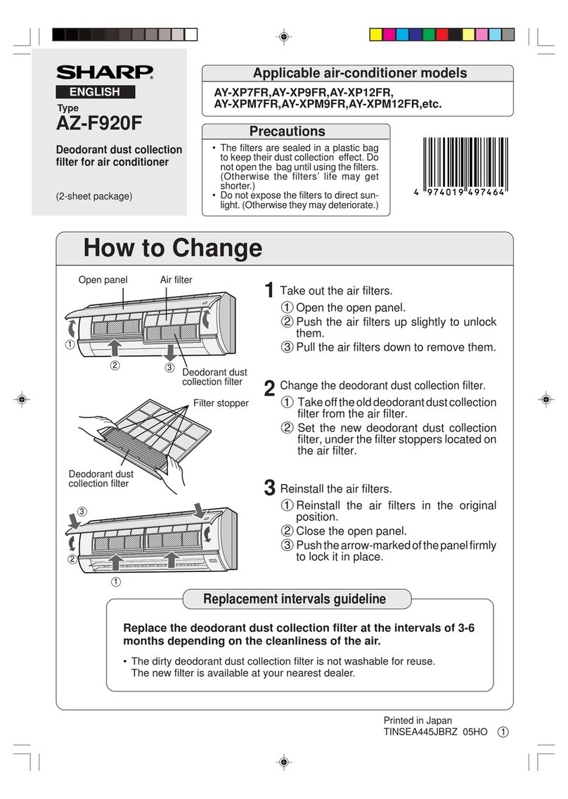 Sharp AZ-F920F User manual