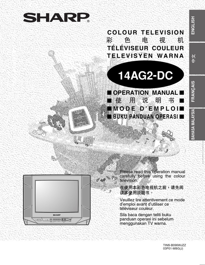 Sharp 14AG2-DC User manual