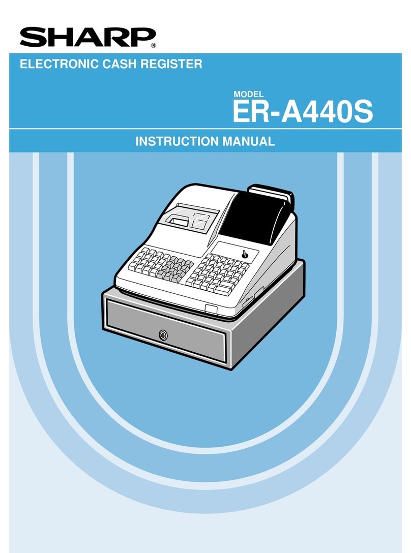 Sharp ER-A440S User manual