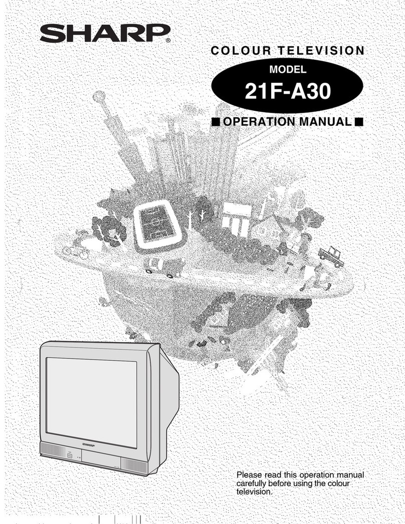 Sharp 21F-A30 User manual