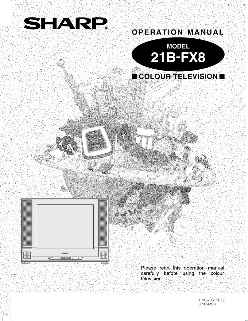 Sharp 21B-FX8 User manual