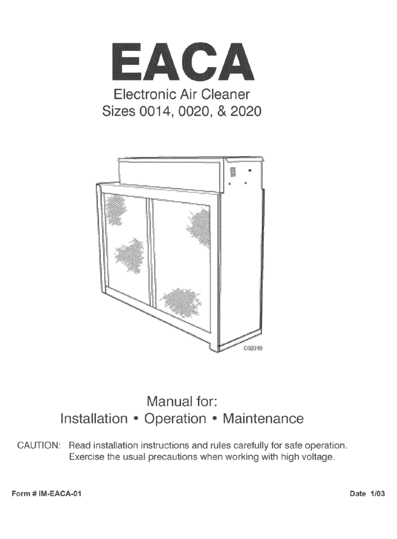 Carrier EACA User manual