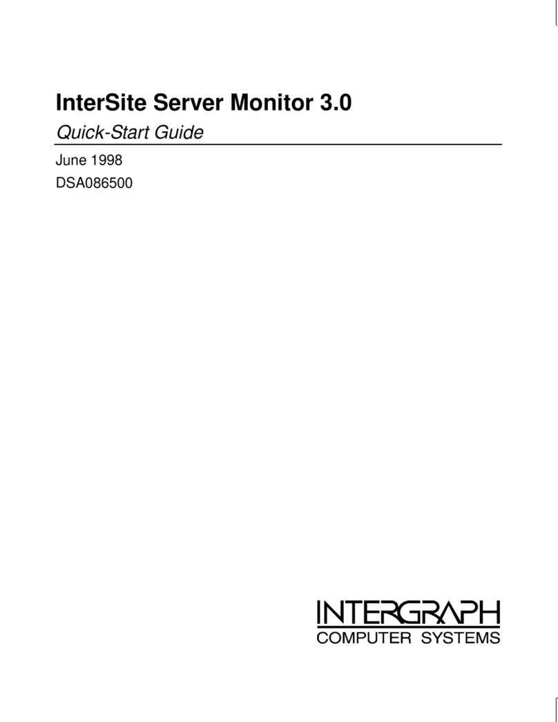 Intergraph InterSite User manual