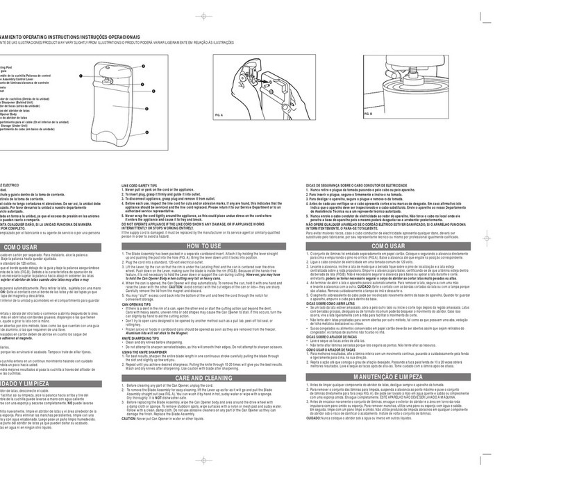 Windmere CO20 Installation instructions Windmere CO20 Installation instructions
