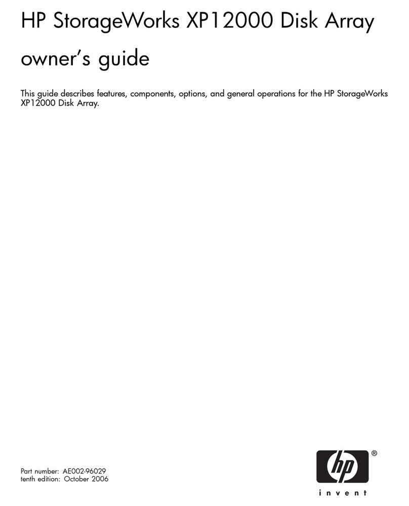 HP StorageWorks XP12000 User manual