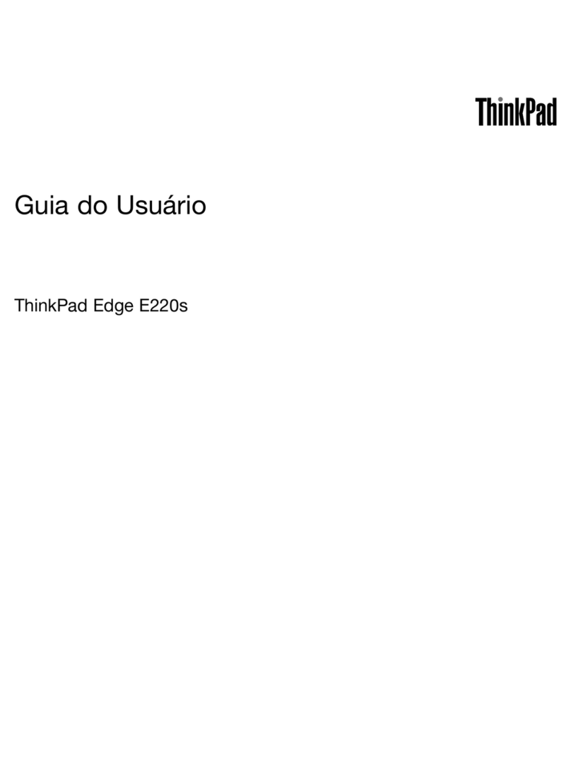 Lenovo ThinkPad Edge E220s Training manual