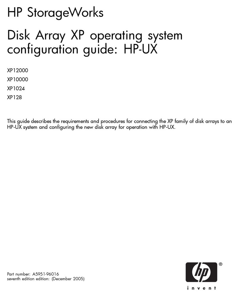 HP StorageWorks XP1024 Quick guide
