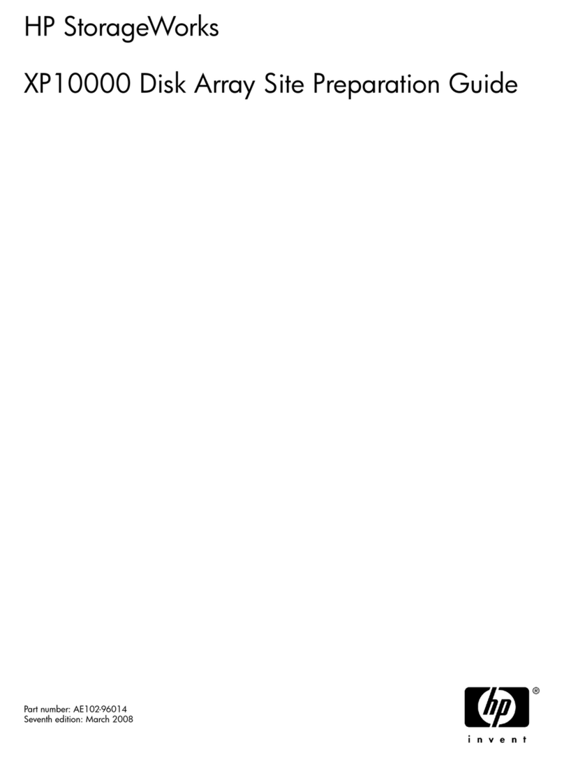 HP StorageWorks XP10000 - Disk Array User manual