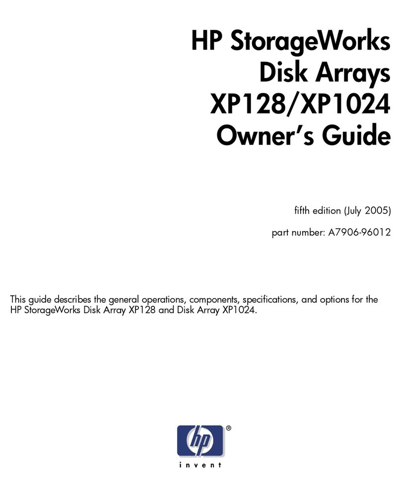 HP StorageWorks XP1024 User manual