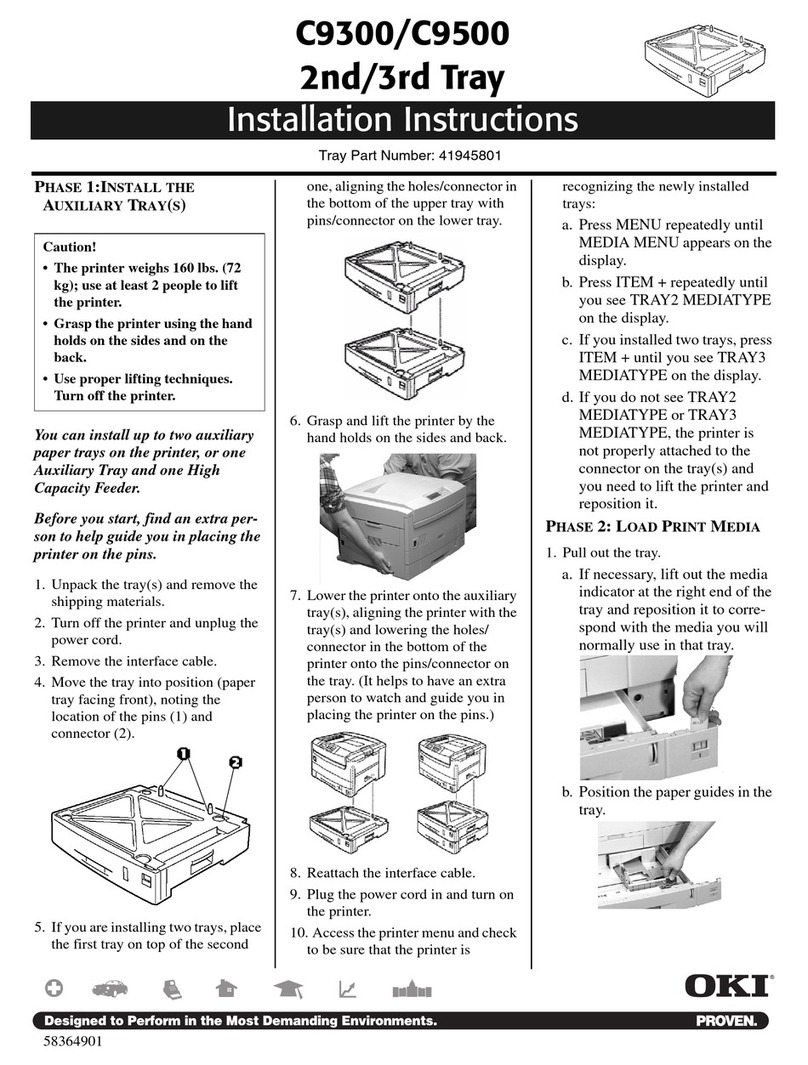 Oki C9300 Series User manual
