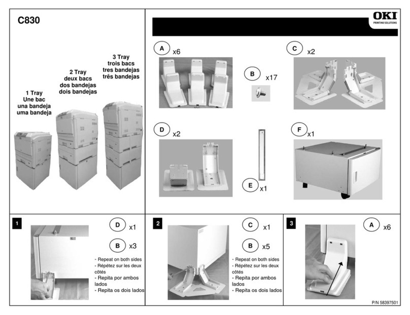 Oki C830dn User manual