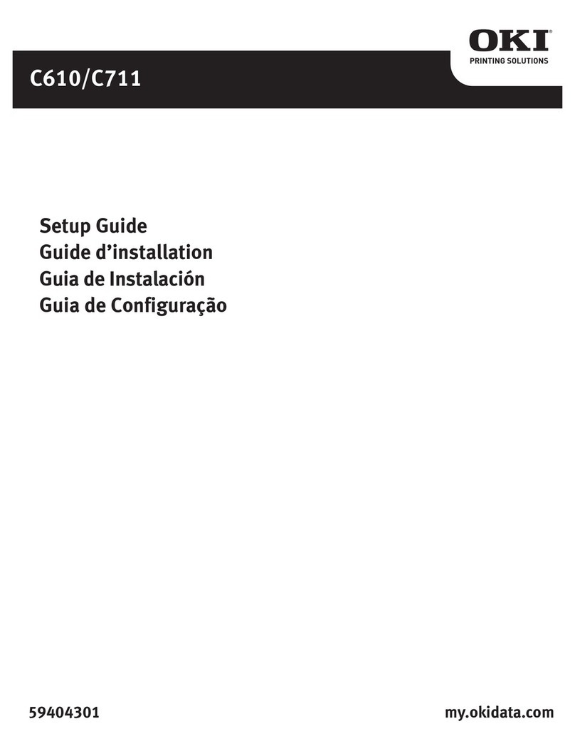 Oki C610dn User manual