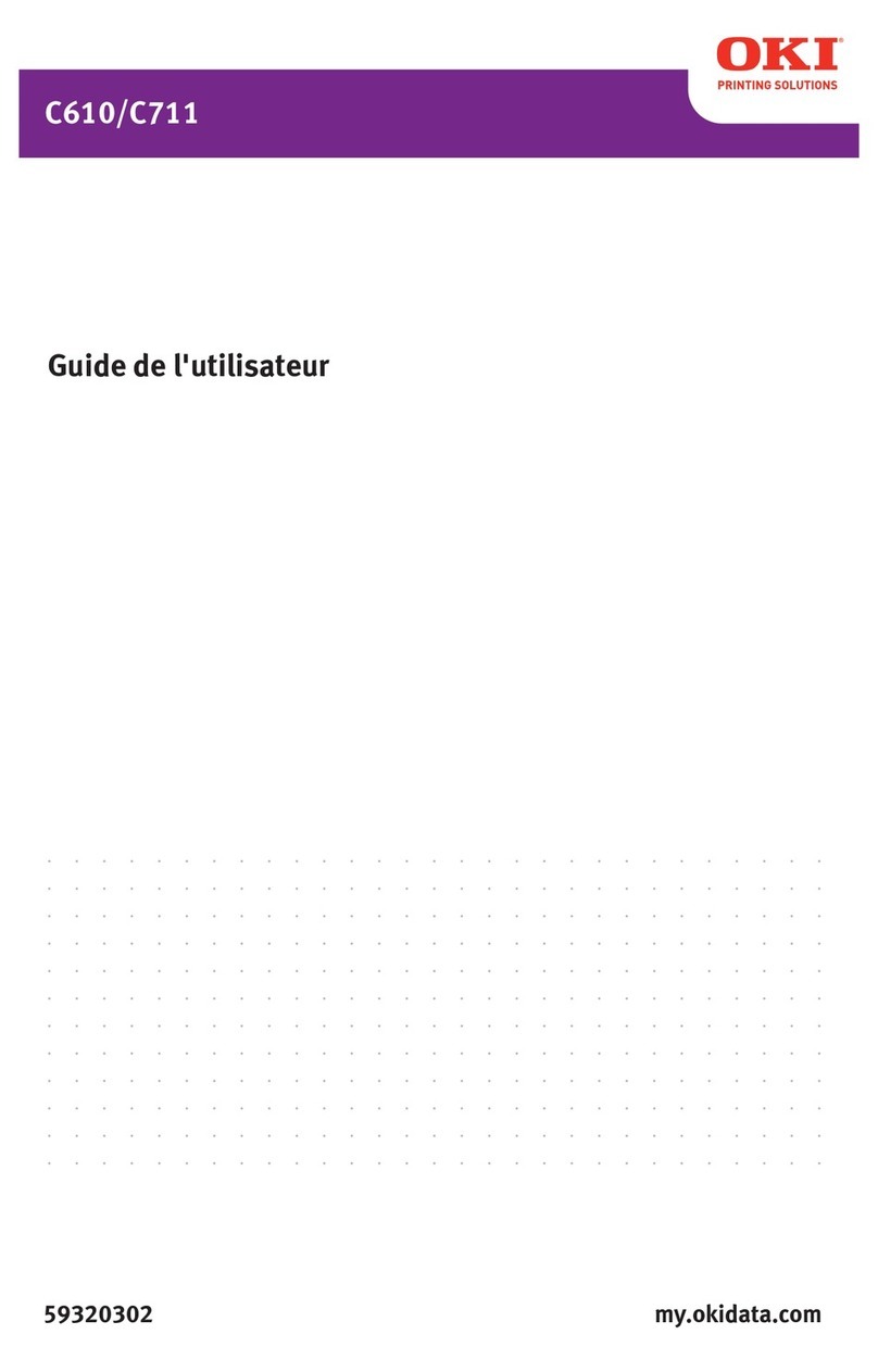 Oki C610dn Quick start guide