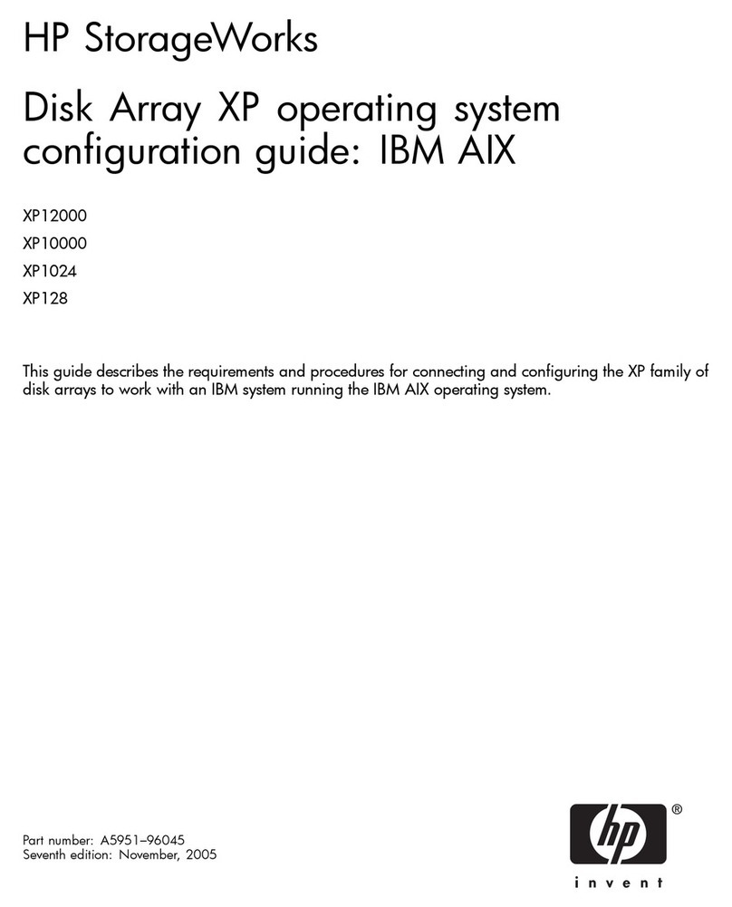 HP StorageWorks XP1024 Quick guide