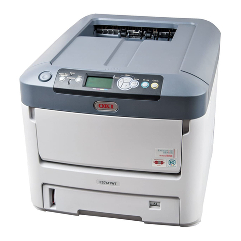 Oki C711WT Quick start guide