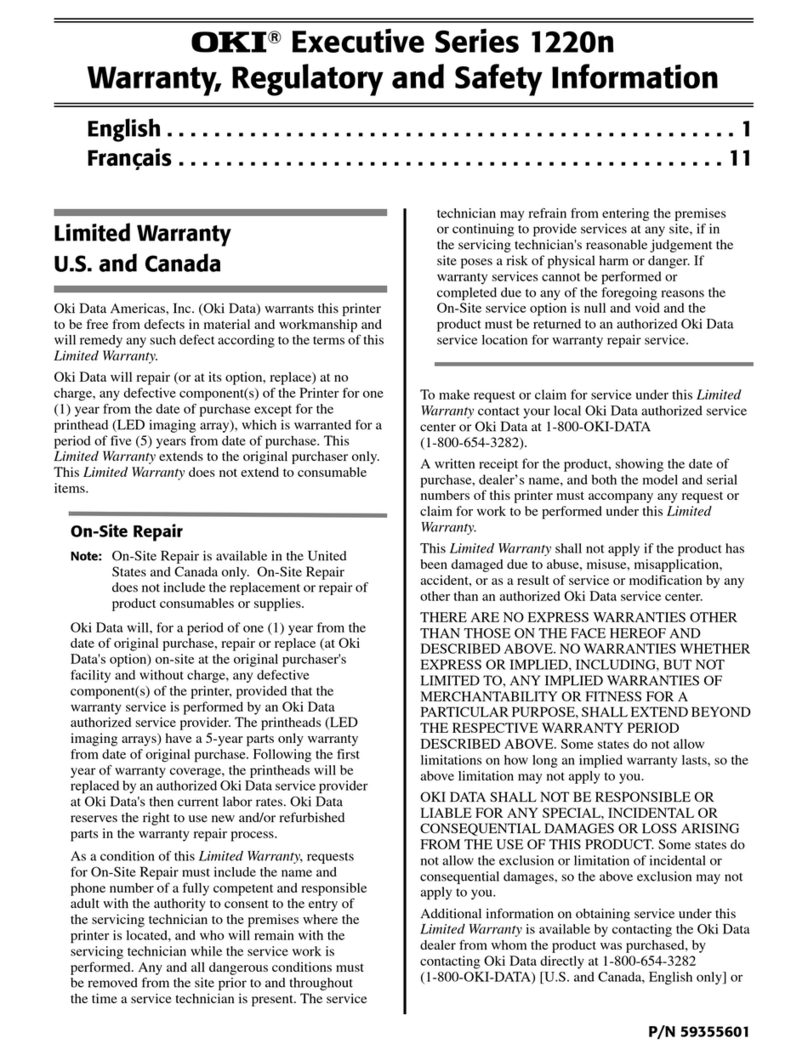 Oki ES1220n Original instructions
