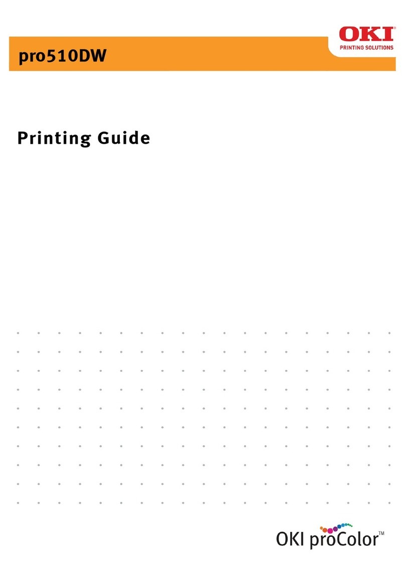 Oki proColor Pro510DW Configuration guide