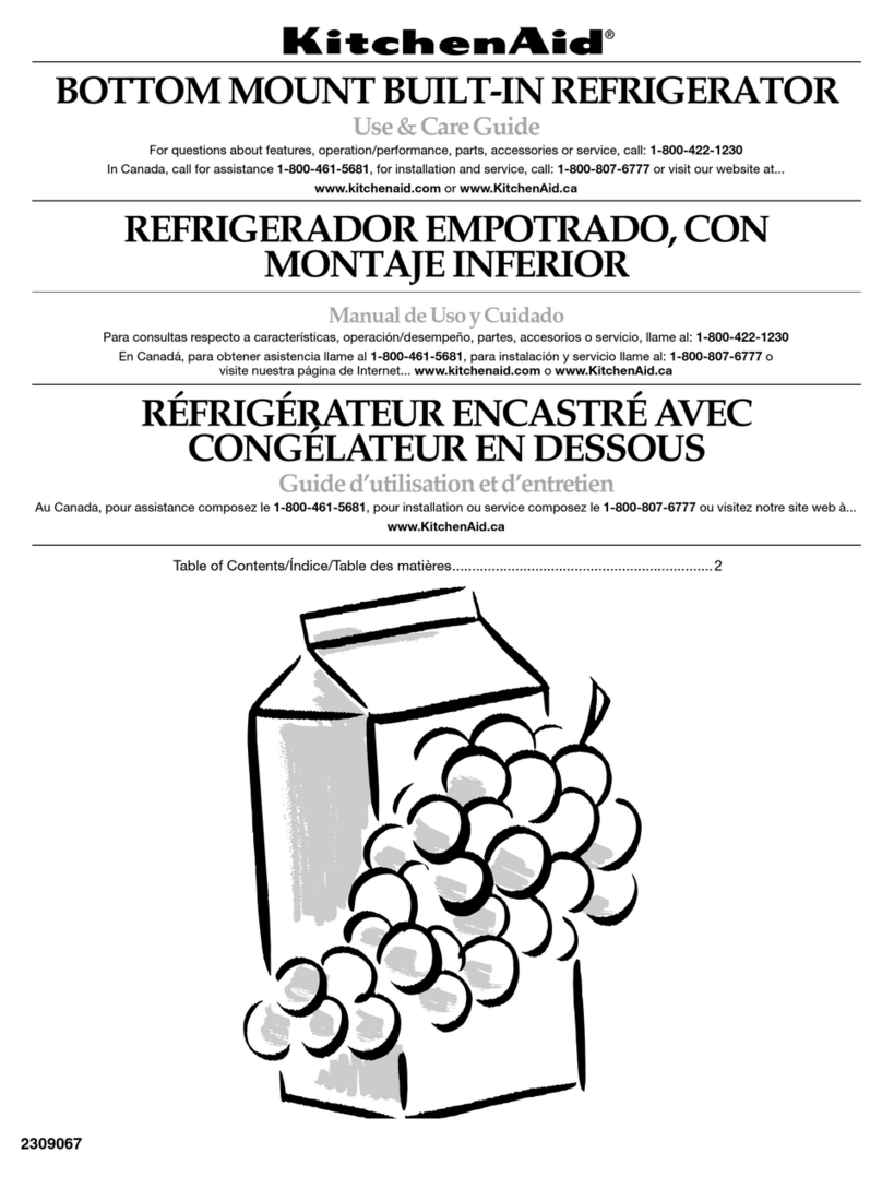 KitchenAid KBLC36FMS01 User manual