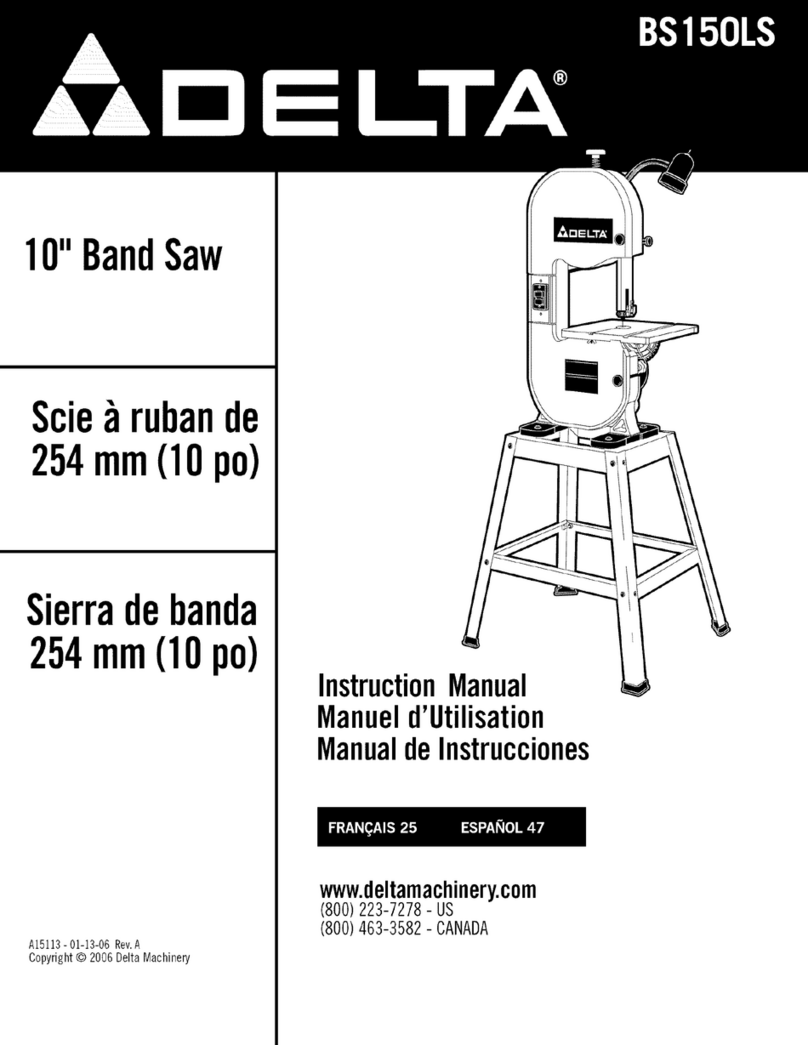 Delta ShopMaster BS150LS User manual