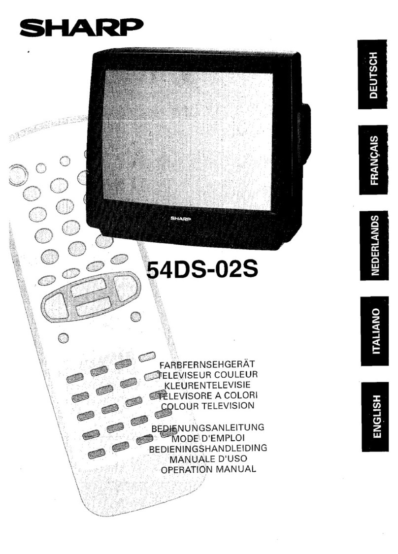 Sharp 54DS-02S User manual