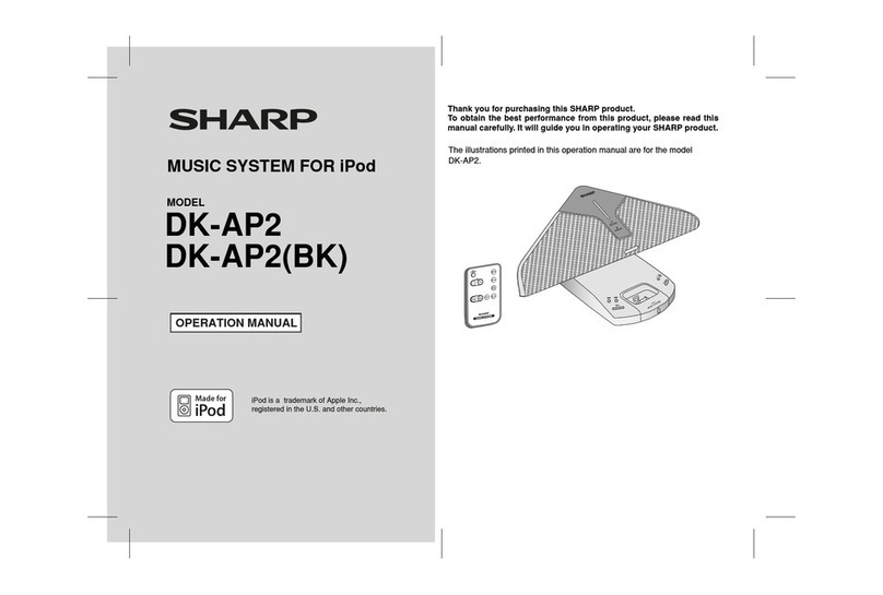 Sharp DK-AP2 User manual