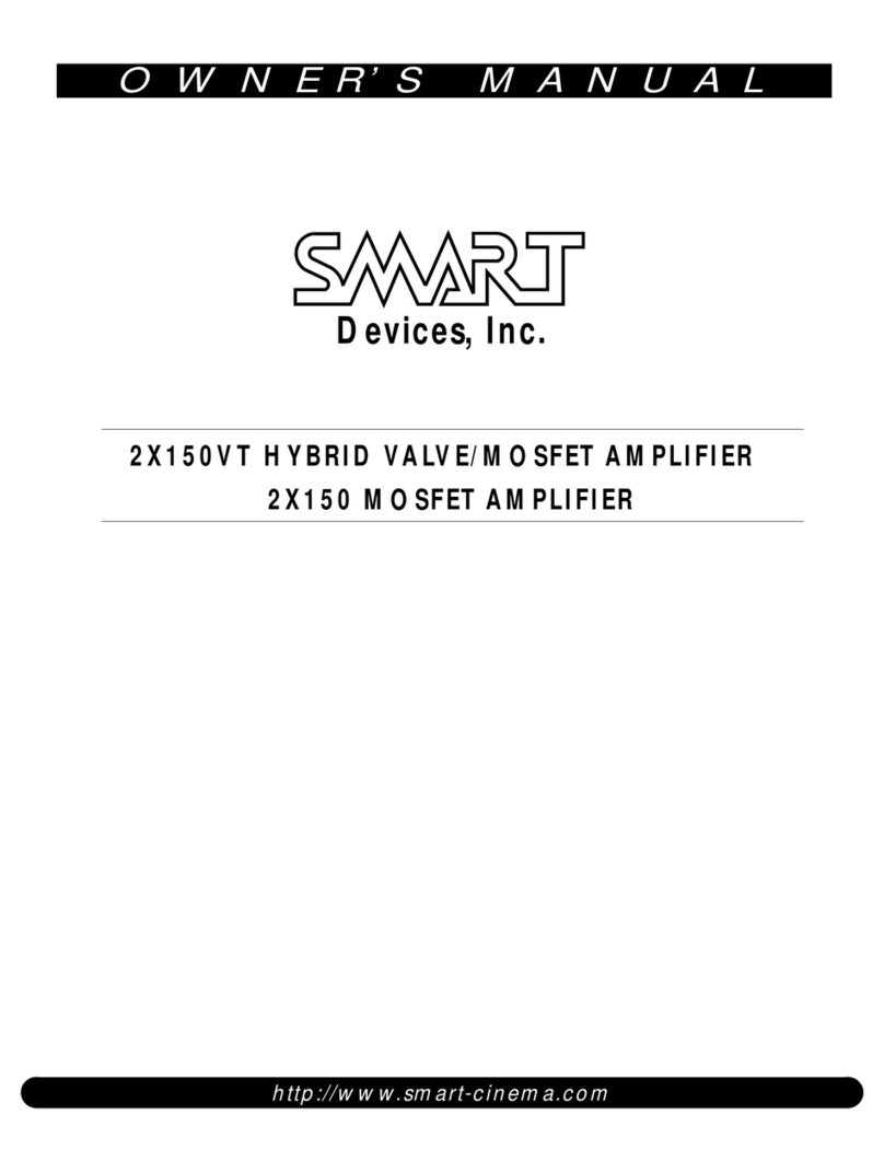 SMART 2X150VT User manual
