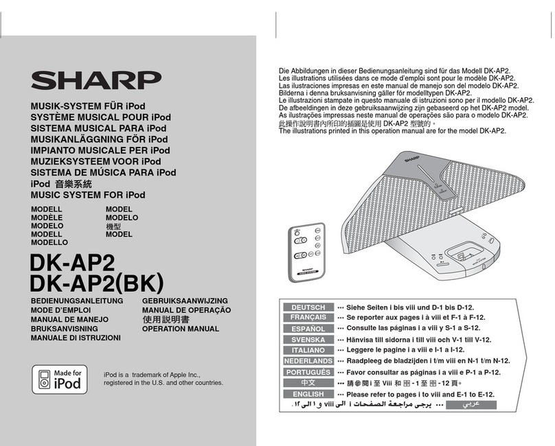 Sharp DK-AP2 User manual